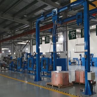 3×70 VVF串聯式生產線